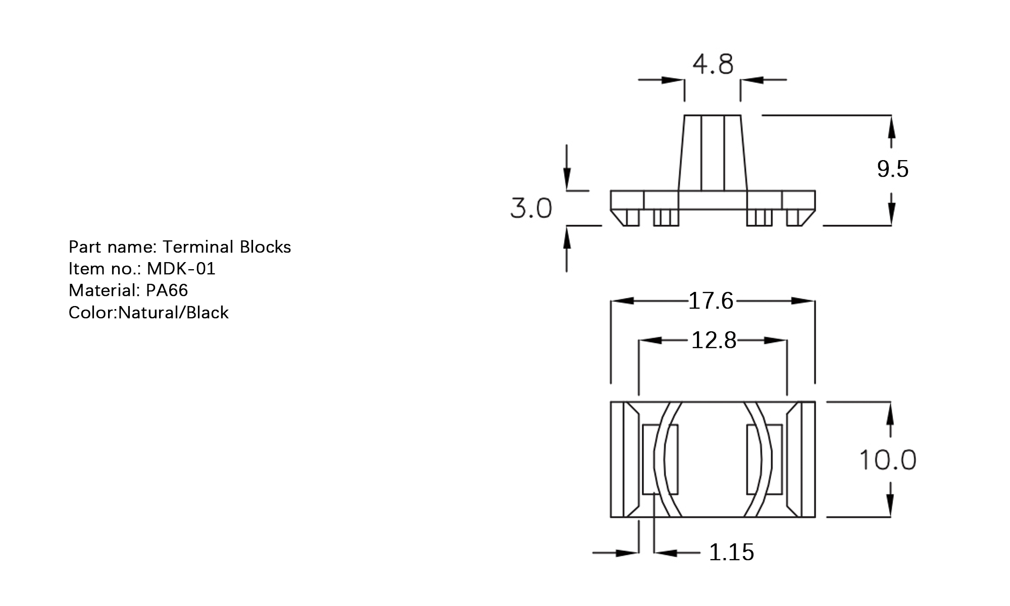 Terminal Blocks MDK-01